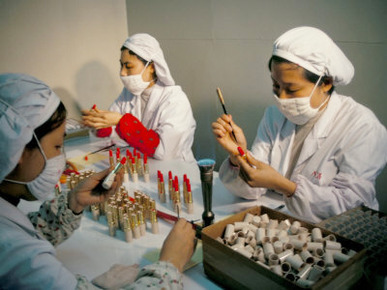 Cosmetics Factory, Guanzhou, Guangdong Province, China