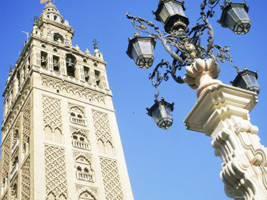 Giralda Tower, Seville Cathedral, Seville, Andalucia, Spain