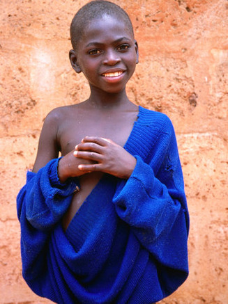 Portrait of Boy in Togoville, Togo